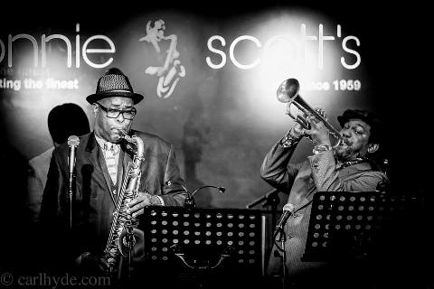 Jean Toussaint and Byron Wallen at Ronnie Scotts